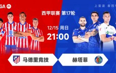 ⚡马竞vs赫塔菲首发：“小蜘蛛”、格列兹曼领衔，加拉格尔替补待命